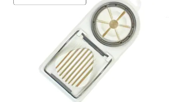 3-in-1 Double-Head Egg Cutter and Slicer