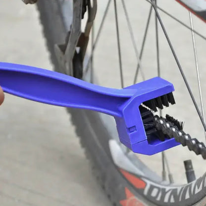 Bicycle Chain and Flywheel Cleaning Brush Set (1pc)