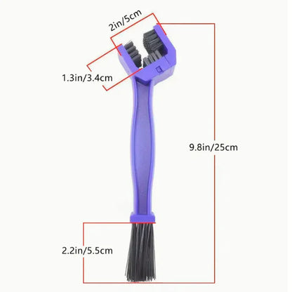 Bicycle Chain and Flywheel Cleaning Brush Set (1pc)